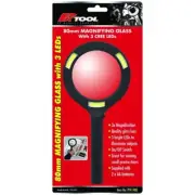 PKTool 80mm Magnifying Glass with 3W LEDs - PT41480