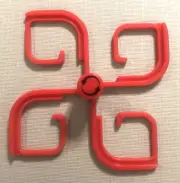 Hacker Thinkfun 2018 Game Replacement Part - Red Rotating Platform