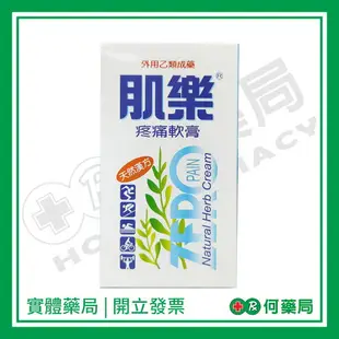 肌樂 疼痛軟膏105g【何藥局新一代藥妝連鎖】