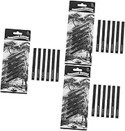 TEHAUX Sets Painter Charcoals Sketch Sticks Lump Charcoal for Shading and Sketching Comfortable to Hold for Art Supplies Pcs