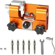 Portable Chainsaw Sharpener Jigs With 5 Grinding Head Tool Chain Saw Sharpening Kit