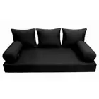 *COVER ONLY*-Style 3 Daybed Mattress Bolster Pillow Covers Knife Edge Crib-AD109