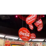 日本🇯🇵COCA-COLA 木質圓形掛飾直徑約17公分現貨2個