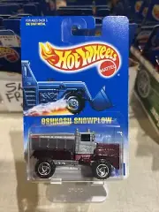 1991 Hot Wheels Mattel Oshkosh Snowplow Fresno Feed Co collector No 201 2902