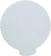 Amosfun 8 Inch Cake Round Base Sturdy Plastic Cake Display Board for DIY Decorations