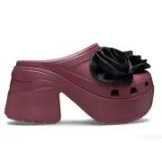 CROCS SIREN ROSETTE CLOG 210367 Beetroot RED