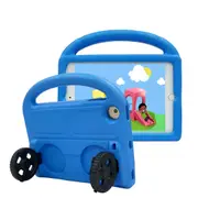 MCC Kids iPad 9.7" 6th Gen Shockproof Child Case Cover Apple iPad6 Wheel [Blue]
