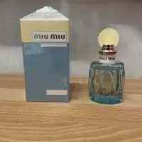 在飛比找蝦皮購物優惠-MIU MIU L’Eau Bleue 春日花園女性淡香精 