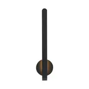 Atala Contemporary Wall Lamp Light Metal Aluminium Black Gold Sand
