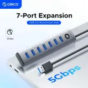 ORICO USB 3.0 HUB 5Gbps Dock Station 7-Port USB A Type C HUB S for Surface