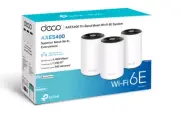 TP-Link Deco XE75 AXE5400 Tri-Band Mesh Wi-Fi 6E System 3 Pack - Box Not Sealed