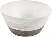 Lemon & Lime 25cm Matte Melamine Food/Salad Noodle Bowl Tableware Endwood Marble