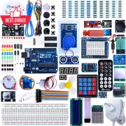UNO R3 Project Complete Starter Kit Compatible Arduino IDE 200+ Item Tutorial