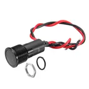 12V 16mm Metal LED Dash Panel Warning Pilot Light Indicator Lamp Boat 10663 017