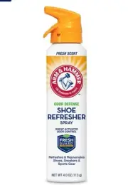 Arm & Hammer Odor Defense Shoe Refresher Spray, 4 Oz SAME DAY SHIPPING