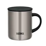 現貨【HELLOMIRA】日本膳魔師THERMOS 馬克杯附蓋 保冷杯 保溫杯 JDG-352C 不鏽鋼杯原色