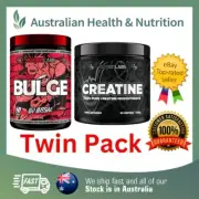 FACTION LABS DISORDER BULGE PRE WORKOUT & CREATINE 150G + FREE SAME DAY SHIPPING