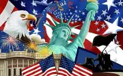American Pride 4th of July Flag 3x5 Memorial Day Labor Day Veterans Day 3x5 ft