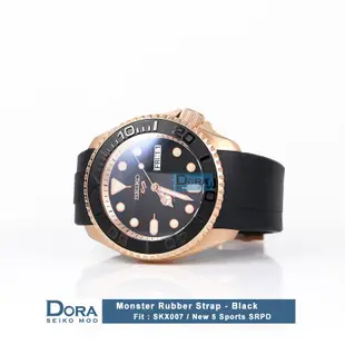 [Dora SEIKO MOD] SKX007 / SRPD monsterstraps 新五號 專用橡膠錶帶