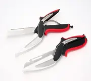 Prepology Set of 2 Food ChoppingCutting Board Shears