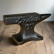Indian Motorcycles 1901 Cast Iron Anvil Paperweight (4.5" x 3")
