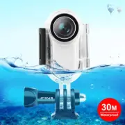 30m Underwater Waterproof Housing Protective Case for Insta360 GO 2, with Screw