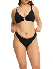 [Modibodi] Swimwear Cheeky Bottom Light-Moderate in Black
