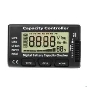1-7S Digital Battery Capacity Tester Voltage Controller Power Display Liquid Crystal Test for RC Car LiPo/LiFe/Li-Ion/Ni