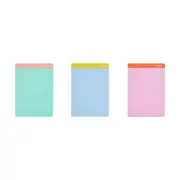 3 Pack Pocket Notebook Set - Brights