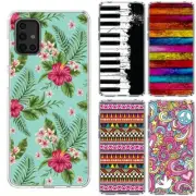 for Samsung Galaxy A71 4G(Clear) ShockProof TPU Rugged Skin Phone Case Cover-D5
