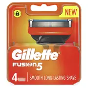 Gillette Fusion Manual Shaving Razor Blades 4 Pack