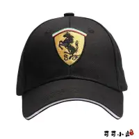 在飛比找露天拍賣優惠-【滿300發貨】新款Ferrari法拉利F1賽車棒球帽男女百