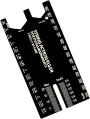 Guitar String Height Gauge | Luthier Tools - Accurate Measurement for String Repair Setup Maintenance Leveling for Music Player Fretboard Bass Care