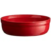 Emile Henry 12cm Ceramic Creme Brulee Bowl Baking Dessert/Dip Dish Burgundy