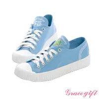 在飛比找Yahoo奇摩購物中心優惠-【Grace Gift】美少女戰士水星帆布餅乾鞋 淺藍