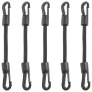 5 Pcs Hanging Elastic String Hook Portable Straps Double-headed Cords