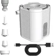Air Mattress Pump | Air Pump Camping Light Inflator Deflator,Effective Mattress Bed Accessories Pool Floats Inflator for Vacation Home Holiday Dorm