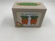 Cracker Barrel Ceramic 2x3.5in Carrots Salt & Pepper Shakers CC02B13024