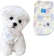 Dog & Cat Cooling Vest - Breathable Summer UV Protection Shirt, Anti-Hair Loss & Lightweight for Small Pets, Comfortable Sun Shirt Blue Large