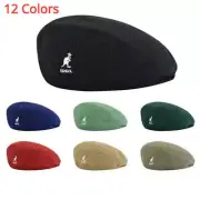 Kangol 504 Ventair Beret Hat 2024Summer Breathable Flat Cap Woven Casual Newsboy