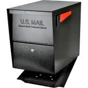 Mail Boss Package Master Locking Post-Mount Mailbox With High Security Patented
