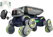 Sensing Stunt Car - Remote Control Robot Dog Toy for Kids | 2.4Ghz Gesture Sensing Stunt RC | All Terrain Off-Road Truck Toys | Interactive Smart Dancing Electronic Pet Toys for Kids 6+ Age