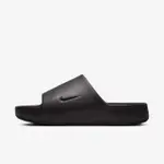 【NIKE 耐吉】CALM SLIDE 男女 涼拖鞋 休閒 舒適 快乾 夏天 泳池 止滑 簡約 黑(FD4116-202)