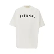 [FEAR OF GOD] FEAR OF GOD 'ETERNAL' embroidery T-shirt Man XL XL White