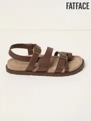 Chocolate Brown Toe Post Sandal (AT1855) | $151