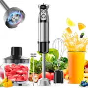 Hand Stick Blender - 1200W Immersion Handheld Blender Set, 5In1 Electric Blen...