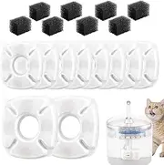Cat Water Fountain Filter | Replacement Pet Water Fountain Filters | Accurate Filtration Replacement with Versatile Compatibility | Pet Drinking Accessories with Accurate Fit for Daily Hydration Nee