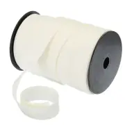 1 Inch Double Fold Bias Tape Continuous Bulk Bias Tape (Beige White 55 Yards)