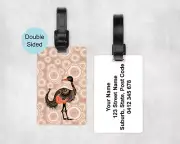 Personalised Aboriginal Luggage Tag Indigenous Luggage Tag Custom Luggage Tag