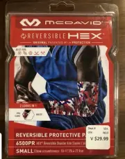McDavid Reversible Hex Protective Pad Shooter Arm Sleeve 6500PR Camo/White Small